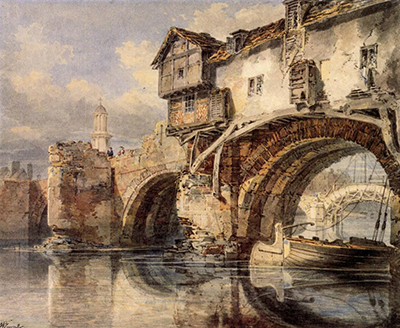 Welsh Bridge at Shrewsbury William Turner